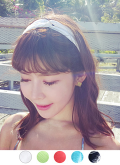 ツイストヘアバンド・全5色・e41110