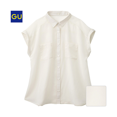 （GU）エアリーシャツ（半袖）