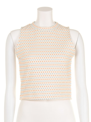 Lily Brown (リリーブラウン)  ドット刺繍トップス