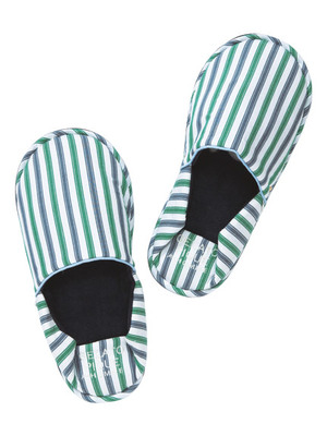 【GELATO PIQUE HOMME】ストライプルームシューズ