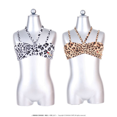 ヒョウ柄ブラトップ