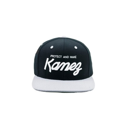 KaneZ logo cap black&gray