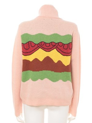 BURGER TURTLENECK KNIT TOPS