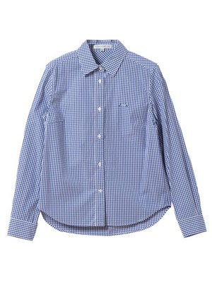 ギンガムチェックシャツ