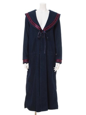 DENIM SAILOR GOWN