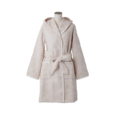 Francfranc アイヴィー バスローブ ピンク