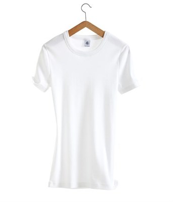 プチバトー クルーネック半袖Tシャツ