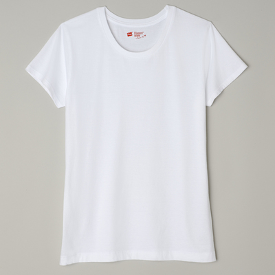Hanes ウィメンズ ジャパンフィット【2枚組】クルーネックTシャツ