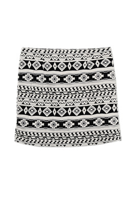 オリエンタルカットジャガードスカート