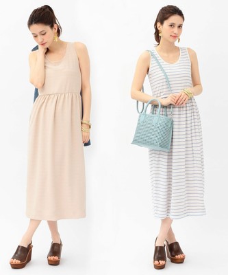 【展開店舗限定】リバーシブルマキシワンピース/ae REV MAXI OP