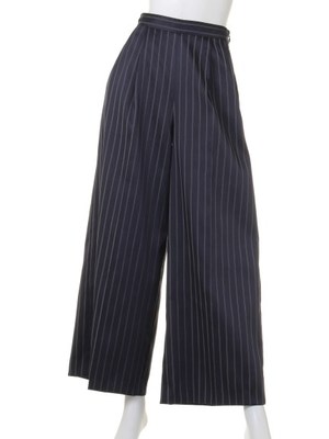 [Balcony and Bed]ストライプワイドパンツ