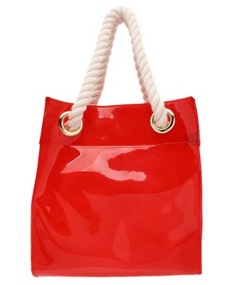 クリアハートトートバッグ