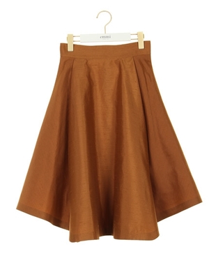 【emmi atelier】シャンタンボリュームスカート