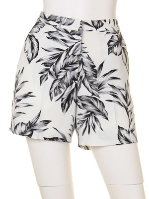 フラワージョーゼットショートパンツ