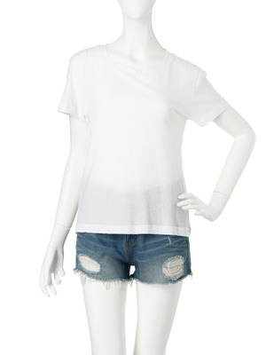 dazzlin 【dazzlin】シンプルクルーネックＴシャツ