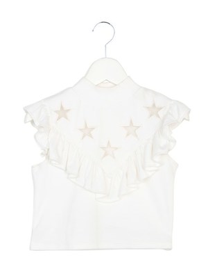 スターくり抜きショートTOPS