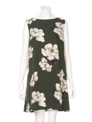 バックベルトフラワーワンピース/FRAY I.D