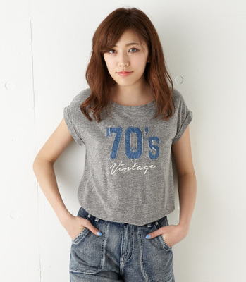 デニムパッチロゴT/S