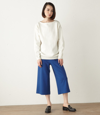 クロップドワイドパンツ