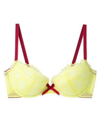 eeny & meeny/「寄せる」シンプル総レース ブラジャー