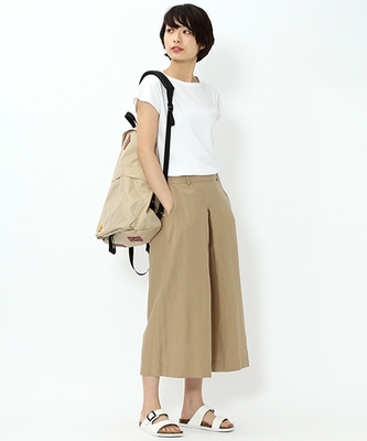 綿麻ツイルWボックスパンツ