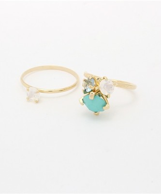 LOWRYS FARM ビジューネイルリング