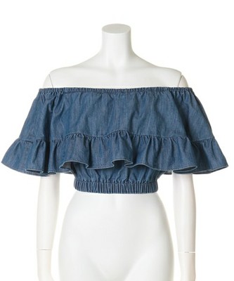 ボタニカルフラワートップス