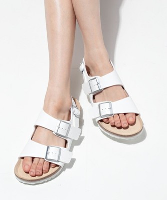 ホワイトコンフォートサンダル■BEST SELLER■ MILANO BF White(WOMEN)