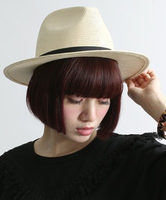 WEGO/ロングブリムペーパーハット