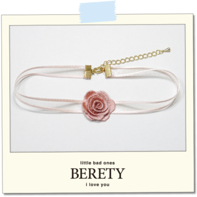 BC1077 classic rose choker