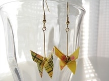 折り紙ピアス～蝶～ 
