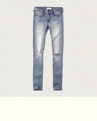 A&F SUPER SKINNY JEANS
