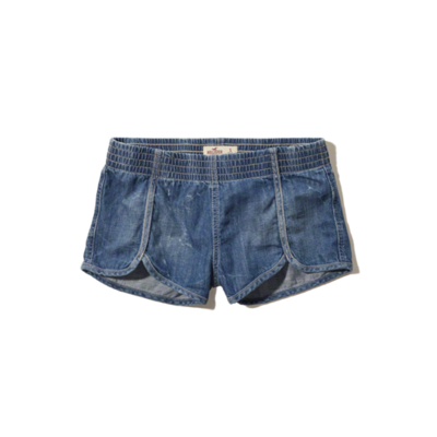 Hollister Denim Jogger Shorts