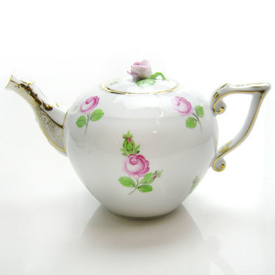 ヘレンド (HEREND) PR プティットローズ ティーポット ミニ 608