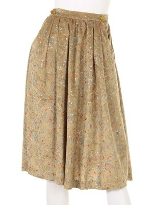 Lily Brown (リリーブラウン)  グリッタープリントスカート