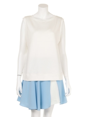 FRAY I.D (フレイアイディー)  スウェットコンビワンピース