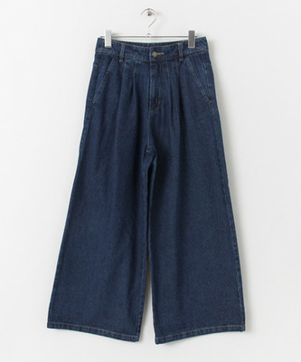 デニムバギーパンツ