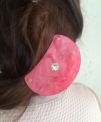 アクリルクリスタル ヘアクリップ