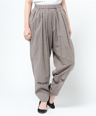 ドットカットジャガード パンツ