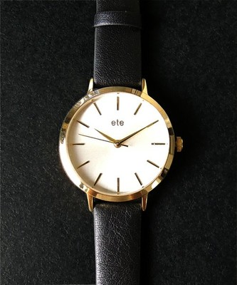 ボーイフレンドウォッチ ホワイト×ブラック