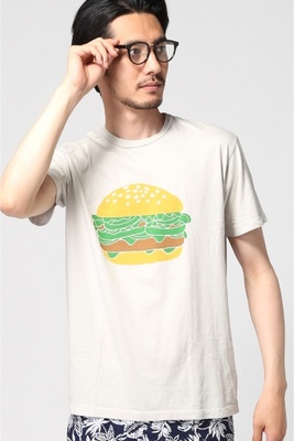 MOLLUSK/モラスク: SURF SHOP Cheeseburger / Tシャツ