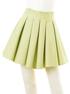 Lily Brown (リリーブラウン)  タックフレアスカート