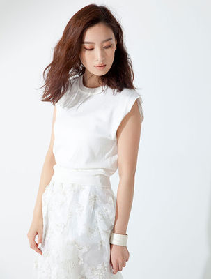 サマーニットトップス