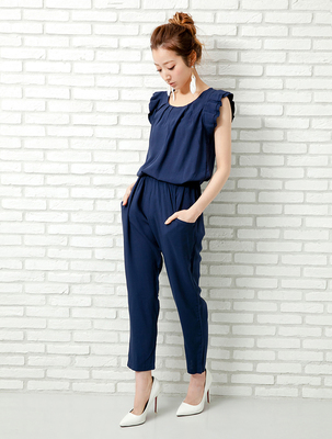 フリルオールインワン