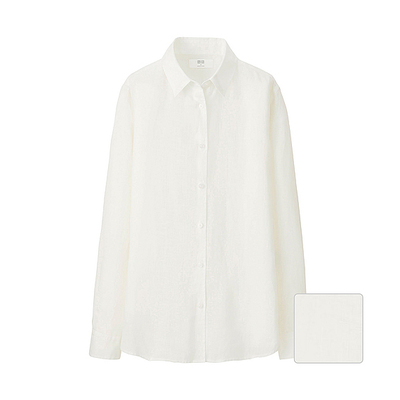 WOMEN プレミアムリネンシャツ（長袖）