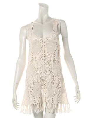 フリンジレースワンピース