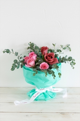 花束アレンジメント(ピンキーローズ)