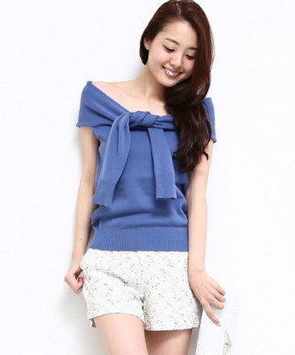 オフショルダープルオーバー/全2色