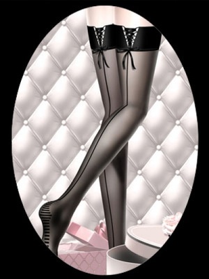 バックシーム入り ステイアップ