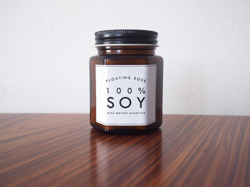 100% SOY candle